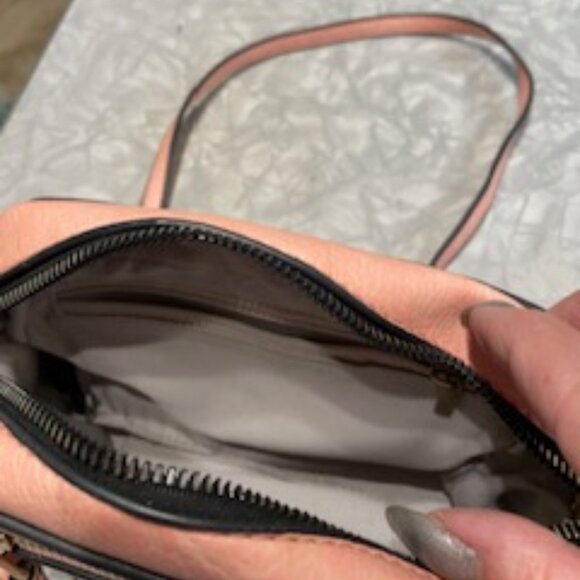 Faux Leather Pink Small Crossbody - Picture 5 of 5